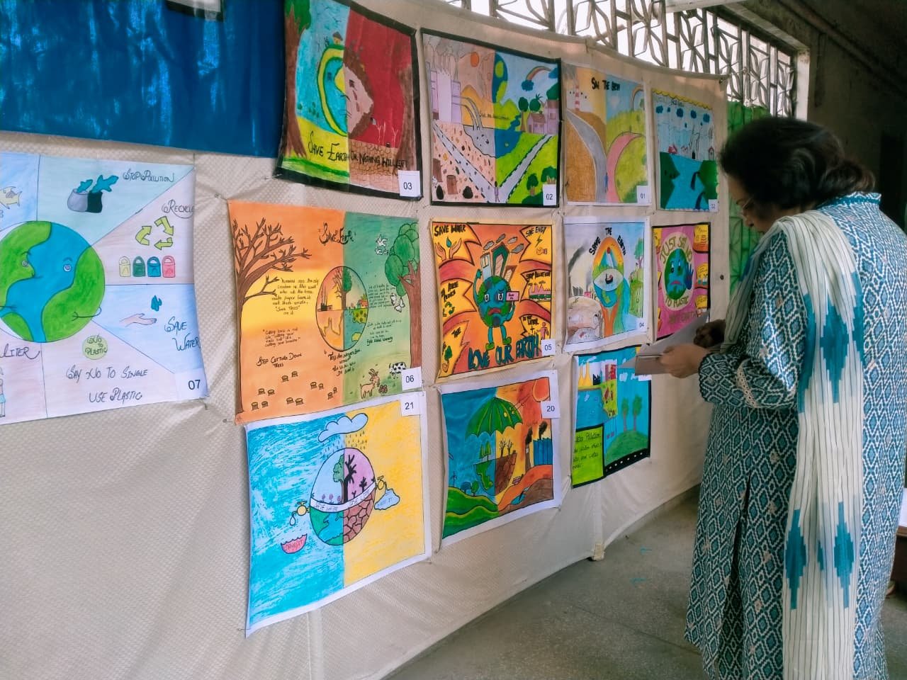 Poster painting Campus 1